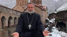 Father Hovhannes to bring crosstones and bells of Dadivank monastery to Armenia