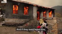 BBC: Fighting stops in Nagorno-Karabakh, exodus starts