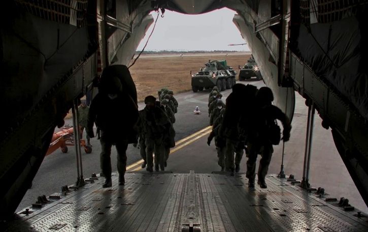 42 planes carrying Russian peacekeepers have arrived in Nagorno-Karabakh