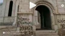 Azerbaijanis vandalize Shushi's Ghazanchetsots Cathedral