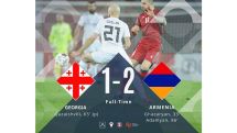Հայաստանի ֆուտբոլի ազգային հավաքականը 2:1 հաշվով հաղթեց Վրաստանի ընտրանուն