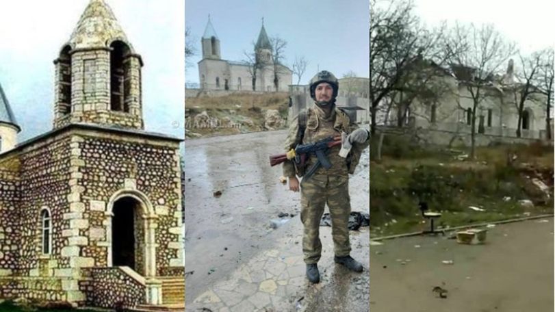 Алиев призвал западных лидеров «не беспокоиться» по поводу христианских храмов в Карабахе