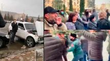 Vanadzor and Hrazdan join protests urging Pashinyan to step down