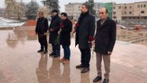 «Ավրորա»-ի դափնեկիր Միրզա Դինայը այցելել է Ստեփանակերտի հուշահամալիր