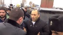 Protesters block Yerevan-Sevan highway