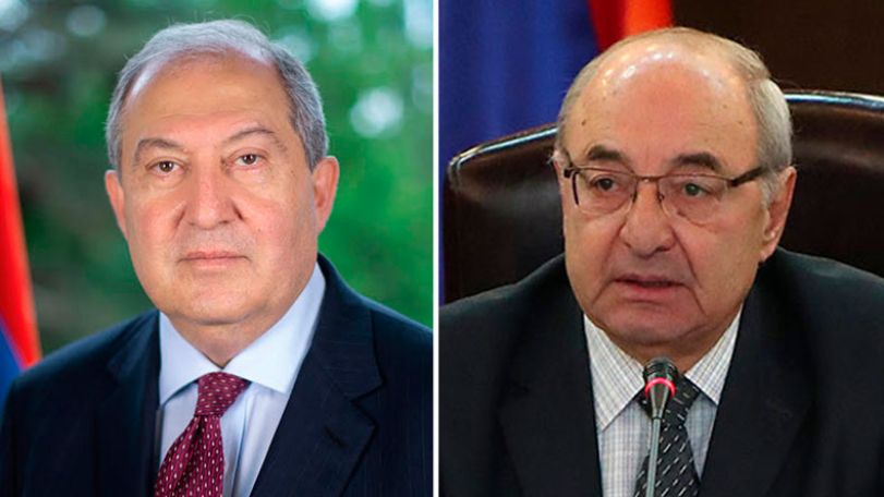 Armen Sarkissian meets with Vazgen Manukyan