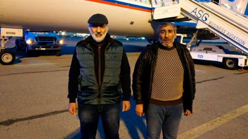 Осужденные в Арцахе азербайджанские диверсанты Шахбаз Гулиев и Дильгам Аскеров переданы Баку