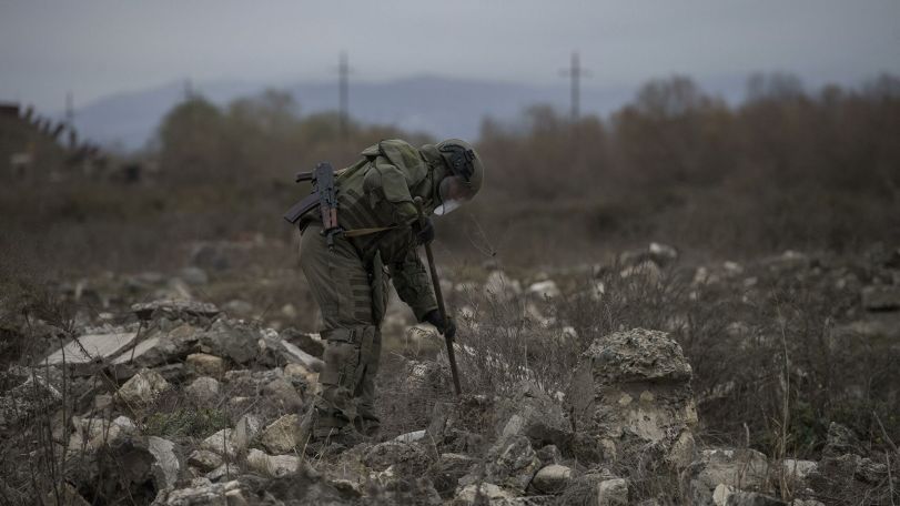 Russian peacekeepers defuse 189 explosives in Karabakh in one day