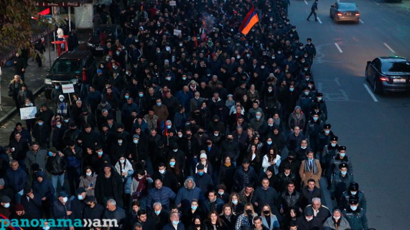 A person being mocked in the region cannot negotiate on behalf of Armenia- Updates from 'March of Dignity'