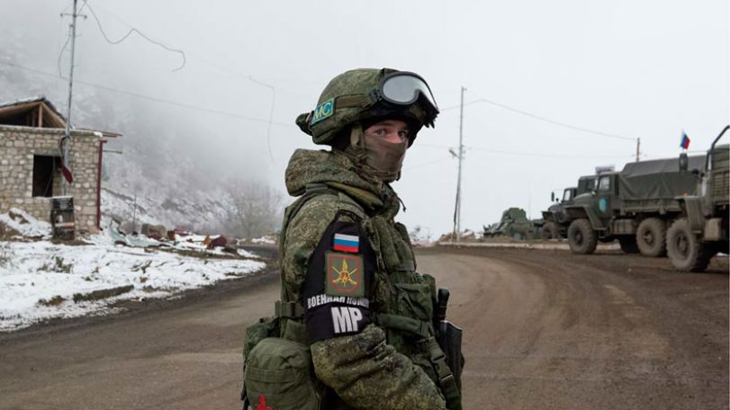 Putin: Russian peacekeepers act as security guarantors in Nagorno-Karabakh