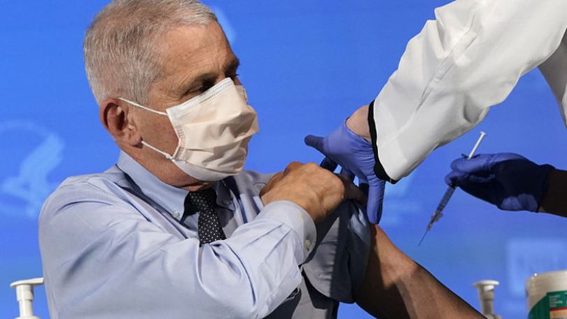 Anthony Fauci receives Moderna vaccine, has 'extreme confidence' it's safe, effective