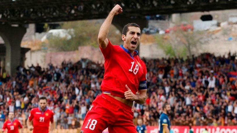Henrikh Mkhitaryan named Armenia’s 2020 Player of the Year
