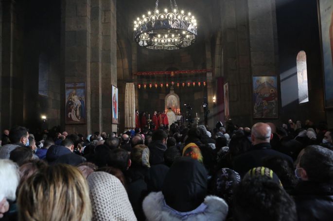 Սուրբ Գայանե եկեղեցում մեկնարկել է տարեվերջյան Սուրբ Պատարագի արարողությունը