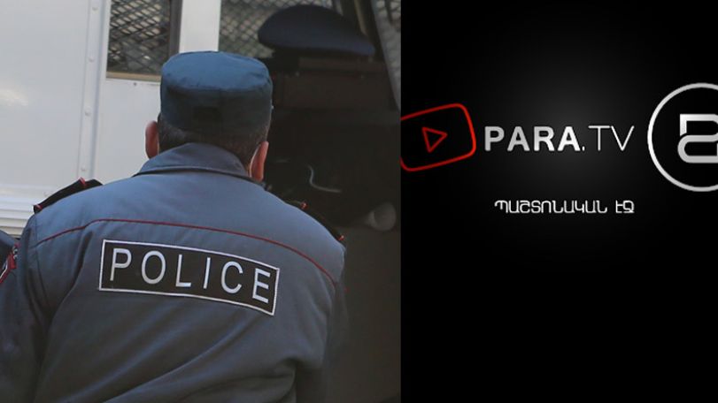 PARA TV news agency cameraman detained