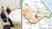 Коммерсантъ представил карту транспортной разблокировки – согласно договоренности Путин-Пашинян-Алиев