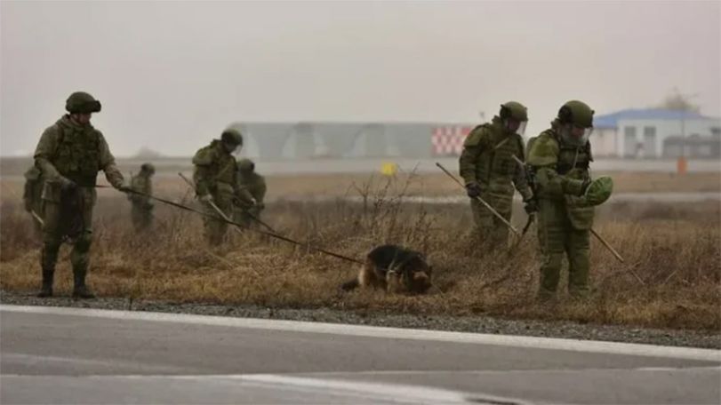 Russia sends a new group of pyrotechnicians for demining works in Aghdam region