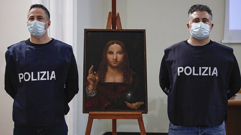 Da Vinci's 'Salvator Mundi' painting of Christ found in a local flat