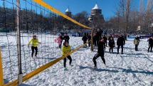 Ծաղկաձորում անցկացվել են «Վոլեյբոլ  ձյան վրա» մրցաձևի առաջնություններ