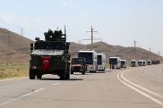 Турецкие военнослужащие прибыли в Азербайджан для службы в российско-турецком мониторинговом центре