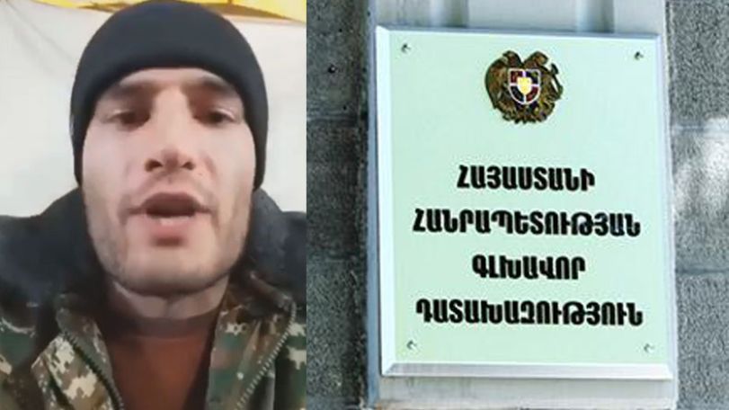Показавшего на видео условия на боевой позиции офицера в Военную полицию не вызывали