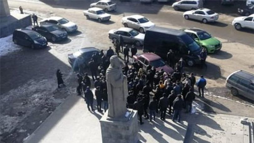 Протестующие жители Джавахка вошли в мэрию Ахалкалаки