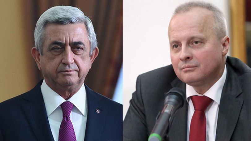 Former President Serzh Sargsyan met with Russian Ambassador in Armenia