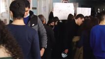 School students protest against new principal in Armenia's Abovyan
