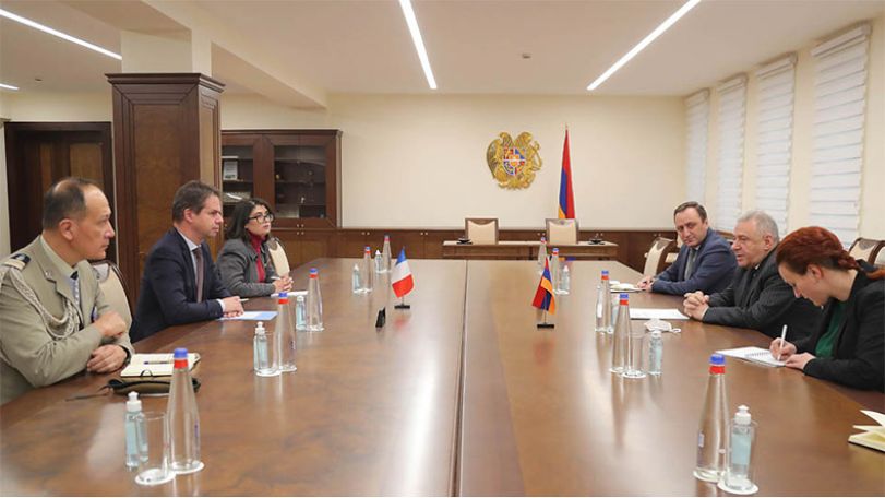Վաղարշակ Հարությունյանն ընդունել է ՀՀ-ում Ֆրանսիայի դեսպանին