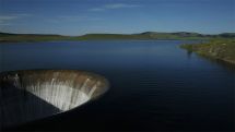 Объем воды в Ахурянском водохранилище на 108 млн кубометров меньше, чем в прошлом году