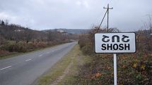 Shosh residents raise safety concern about children attending school near the contact line with Azeri troops