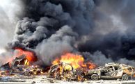 Три человека погибли в результате взрыва заминированного автомобиля возле деревни недалеко от Алеппо