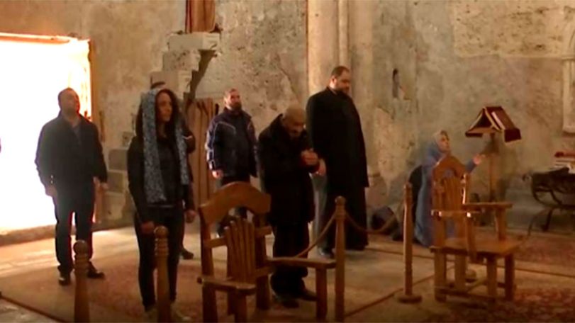 Armenian pilgrims visit Dadivank in Artsakh