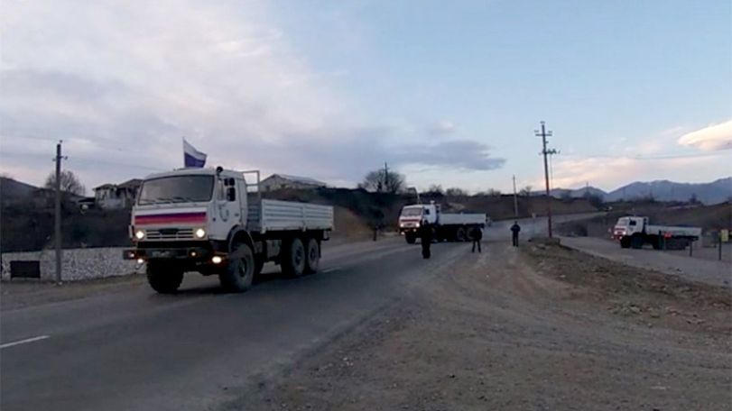 Russia delivered around 185 tons of cargo to Karvachar district