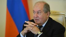 President Sarkissian refuses to sign Judicial Code amendments into law