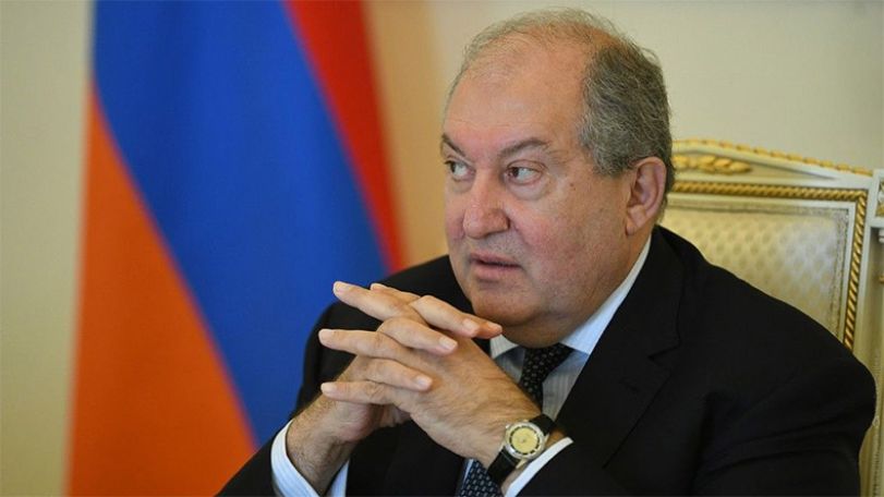 President Sarkissian refuses to sign Judicial Code amendments into law
