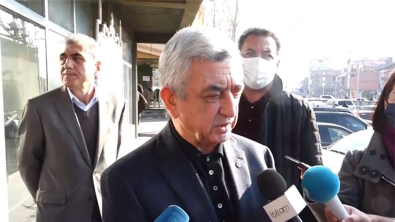 Serzh Sargsyan responds to allegations about him being behind the statement of the General Staff