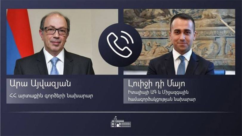 Armenian FM briefed his Italian counterpart on the situation in the Nagorno-Karabakh conflict zone
