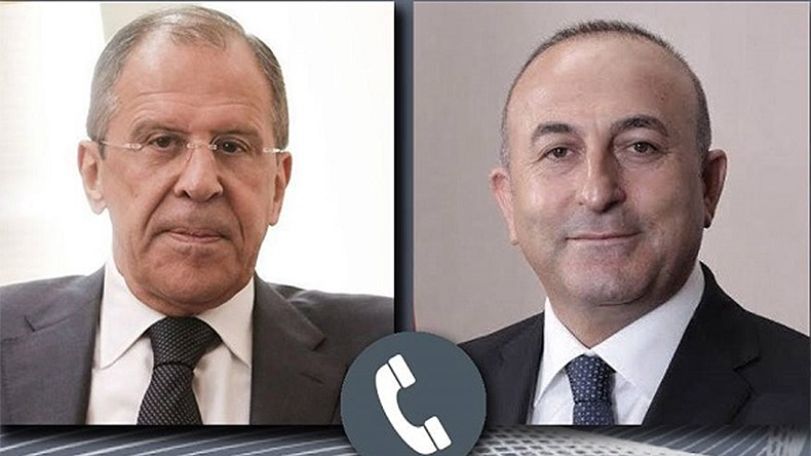 Министры иностранных дел России и Турции обсудили последние события вокруг Арцаха