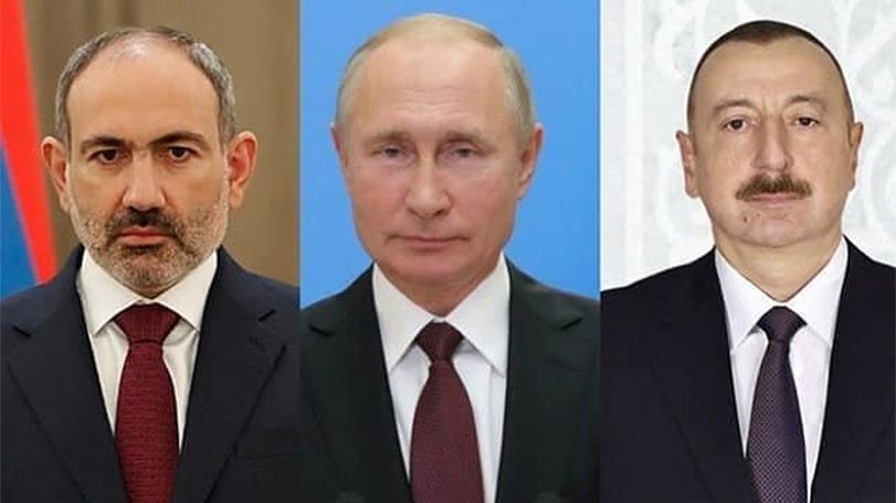 Putin holds separate phone calls with Pashinyan and Aliyev to discuss implementation of the Nagorno-Karabakh agreements