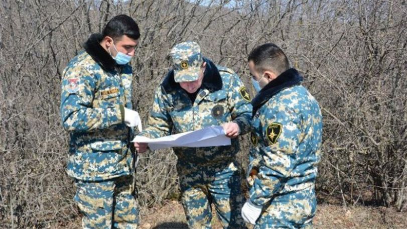 Поиск останков тел погибших военнослужащих сегодня прекращен