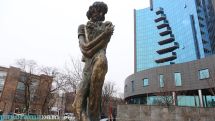 Leonid Yengibaryan statue unveiled near the Yerevan circus