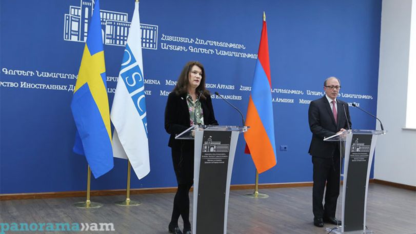 Анн Линде: Реализация трехстороннего заявления послужит основой прогресса в процессе урегулирования конфликта