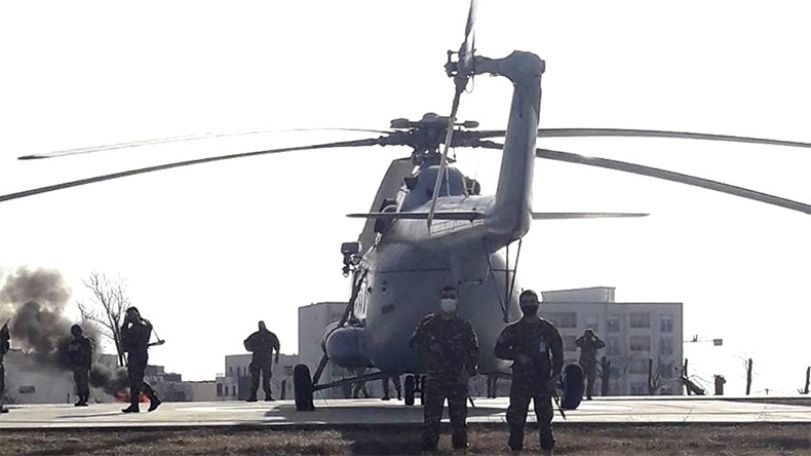 Armenian peacekeepers in Kosovo participate in multinational military exercises