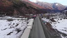490 trucks accumulated on the Russian side of Lars checkpoint