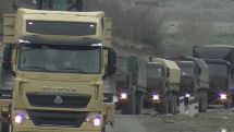 Российские миротворцы обеспечивают транзит грузов между территориями, перешедшими под контроль Азербайджана