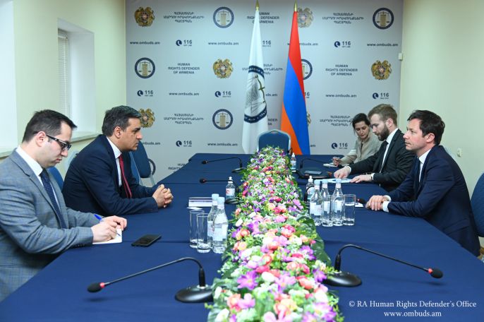 Ombudsman discussed the issue of immediate return of Armenian captives with French MEP