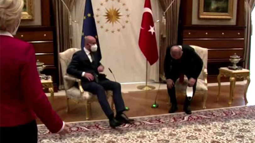 Brussels angry over von der Leyen Turkey chair snub