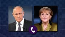 Merkel urges Putin to reduce Russian troops on Ukraine border