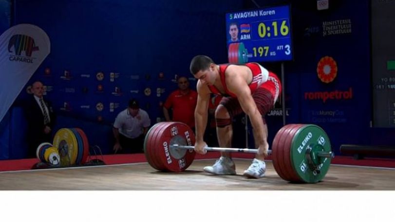 Armenian lifter Karen Avagyan crowned European champion