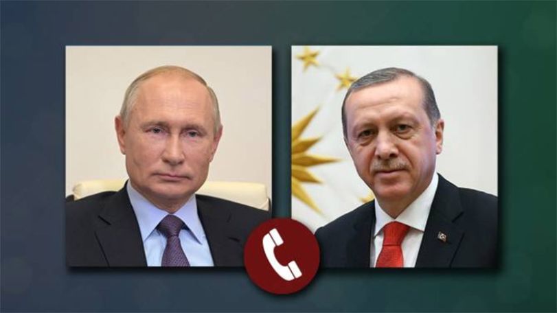Putin, Erdogan discuss Karabakh in phone talks